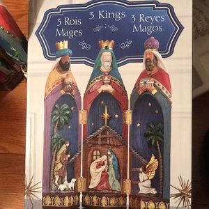 3 kings Christmas decor. Excellent conditions